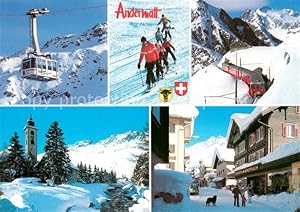 Bild des Verkufers fr Postkarte Carte Postale 73845907 Bergbahn Andermatt Schweiz Bergbahn zum Verkauf von Versandhandel Boeger