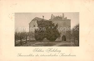 Postkarte Carte Postale 13842698 Habsburg Schloss AG Schloss Habsburg