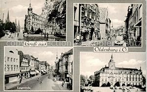 Postkarte Carte Postale 73846441 Oldenburg Oldenburg Schloss Langestrasse