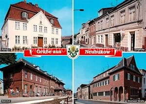 Postkarte Carte Postale 73840216 Neubukow Rathaus Ortsmitte Bahnhof Wismarer Strasse Neubukow