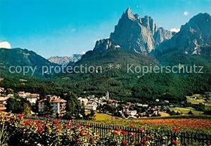 Seller image for Postkarte Carte Postale 73843721 Seis am Schlern Kastelruth Siusi allo Sciliar Suedtirol IT mit Lo Scili for sale by Versandhandel Boeger