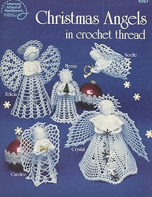 Christmas Angels in Crochet Thread