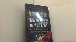 Seller image for Das Euro-Abenteuer geht zu Ende. Wie die Whrungsunion unsere Lebensgrundlagen zerstrt. for sale by Antiquariat Uwe Berg