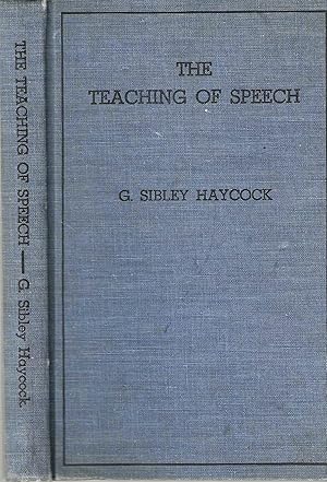 The Teaching of Speech