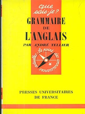 Imagen del vendedor de Grammaire de l'anglais a la venta por Librodifaccia