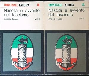 Bild des Verkufers fr Nascita e avvento del fascismo. 2vv zum Verkauf von Librodifaccia