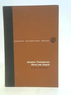 Immagine del venditore per Attention: Contemporary Theory And Analysis venduto da World of Rare Books