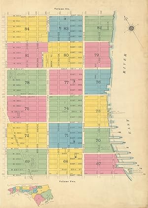 [Sanborn Fire Insurance New York City Volume 4 - Key plan - Manhattan Midtown East - 22nd Street ...