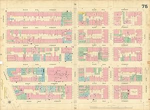 [Sanborn Fire Insurance New York City map sheet 75 - Midtown Manhattan - NoMad, Murray Hill, Garm...