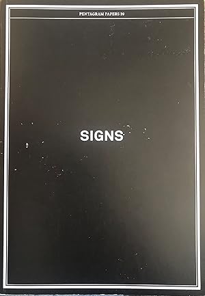 Immagine del venditore per Signs (Pentagram Papers 39) venduto da A Book Preserve