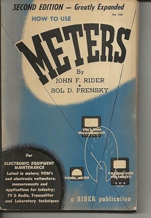 Imagen del vendedor de How To Use Meters a la venta por Alan Newby