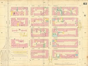 [Sanborn Fire Insurance New York City map sheet 83 - Midtown Manhattan - Midtown East, Turtle Bay...