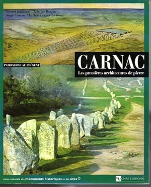 Imagen del vendedor de Carnac. les premirs architectures de pierre a la venta por L'ivre d'Histoires