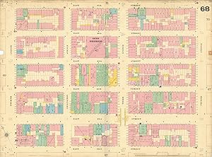 [Sanborn Fire Insurance New York City map sheet 68 - Midtown Manhattan - Kips Bay, NoMad, Rose Hi...