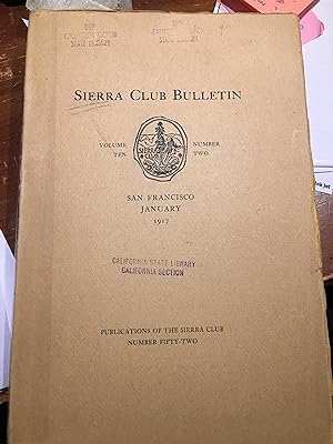 Image du vendeur pour Sierra Club Bulletin Vol Ten, No Two. mis en vente par Bristlecone Books  RMABA