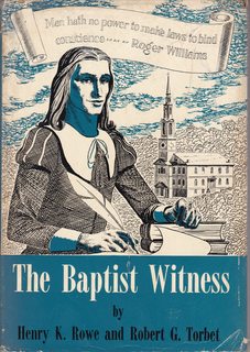 Seller image for The Baptist Witness for sale by Never Too Many Books