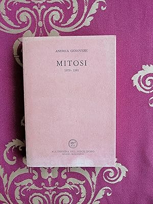 Seller image for Mitosi. 1979-1981 di Andrea Genovese All'Insegna del Pesce d'Oro 1983 for sale by Libreria antiquaria Britannico
