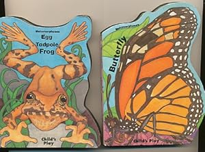 Immagine del venditore per Egg, Tadpole, Frog. and Butterfly. [Two Separate Books in the Series] venduto da Bookshelf of Maine