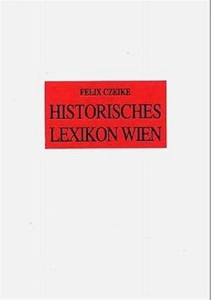 Bild des Verkufers fr Historisches Lexikon Wien. Bd.6 : Ergnzungsbd. zum Verkauf von AHA-BUCH GmbH