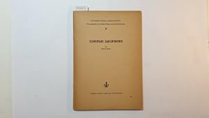 Bild des Verkufers fr Elementare Zahlentheorie (Mathematische Arbeitshefte ; 9) zum Verkauf von Gebrauchtbcherlogistik  H.J. Lauterbach