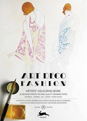 Image du vendeur pour Art Deco Fashion: Artists' Colouring Book (Multilingual Edition) mis en vente par Reliant Bookstore
