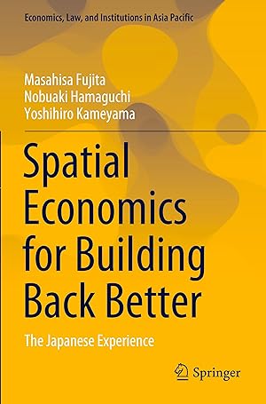 Seller image for Spatial Economics for Building Back Better for sale by moluna