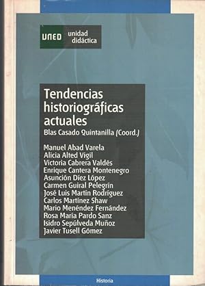 Seller image for TENDENCIAS HISTORIOGRFICAS ACTUALES. for sale by Librera Torren de Rueda