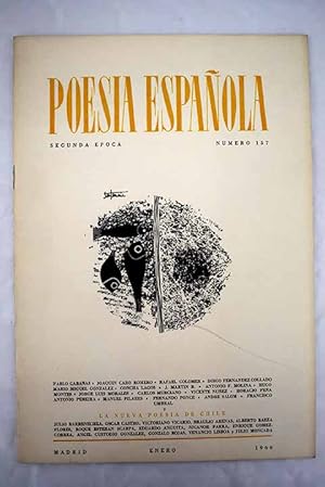 Imagen del vendedor de Poesia Espaola, 157 a la venta por Alcan Libros