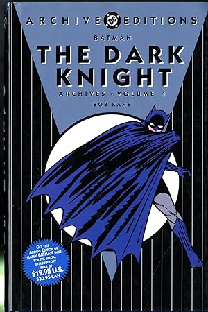 Batman The Dark Knight Archives: Volume 1