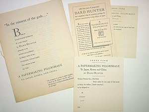 [ephemera, publishing] "In the raiment of the gods." Being an unconventional prospectus of a new ...