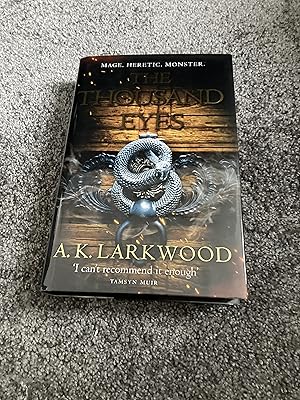 Seller image for THE THOUSAND EYES: SIGNED UK FIRST EDITION HARDCOVER for sale by Books for Collectors