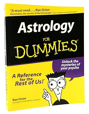 Immagine del venditore per ASTROLOGY FOR DUMMIES venduto da Rare Book Cellar