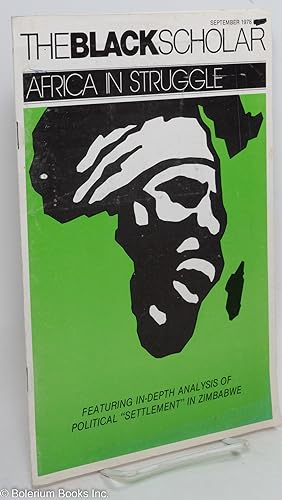 Image du vendeur pour The Black Scholar, volume 10, number 1 (September 1978) mis en vente par Bolerium Books Inc.