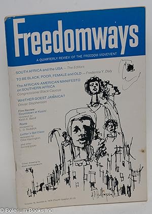 Seller image for Freedomways; a quarterly review of the freedom movement, vol. 16, no. 4, fourth quarter 1976 for sale by Bolerium Books Inc.