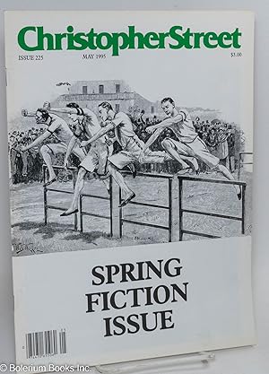 Imagen del vendedor de Christopher Street: #225, May, 1995: Spring Fiction Issue a la venta por Bolerium Books Inc.