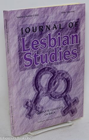 Imagen del vendedor de Journal of Lesbian Studies: vol. 5, #3, 2001; Everyday Mutinies: funding lesbian activism a la venta por Bolerium Books Inc.