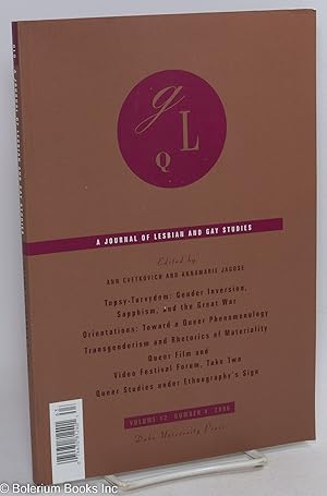 Immagine del venditore per GLQ: a journal of lesbian and gay studies; vol. 12, #4 venduto da Bolerium Books Inc.