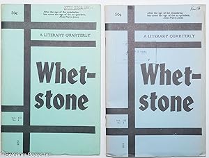 Seller image for Whetstone: a literary quarterly [two issues] for sale by Bolerium Books Inc.