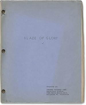 Seller image for The Boy from Indiana [Blaze of Glory] (Original screenplay for the 1950 film) for sale by Royal Books, Inc., ABAA