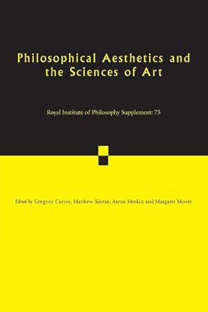 Seller image for Philosophical Aesthetics and the Sciences of Art for sale by AHA-BUCH GmbH