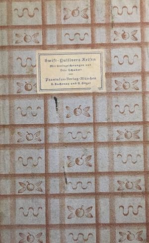 Bild des Verkufers fr Gullivers Reisen. Mit Steinzeichnungen von Otto Schubert. zum Verkauf von Antiquariat J. Hnteler