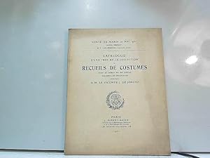 Imagen del vendedor de Catalogue d'une trs belle collection de recueils de Costumes 18e 1930 a la venta por JLG_livres anciens et modernes