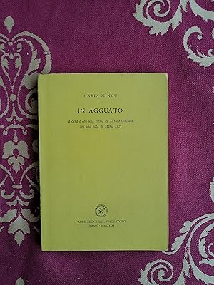 Seller image for In agguato di Marin Mincu All'Insegna del Pesce d'Oro, 1986 for sale by Libreria antiquaria Britannico