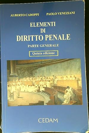 Seller image for Elementi di diritto penale Parte generale for sale by Librodifaccia