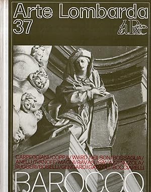 Imagen del vendedor de Arte Lombarda : Barocco N 37 - 1972 secondo semestre a la venta por Messinissa libri