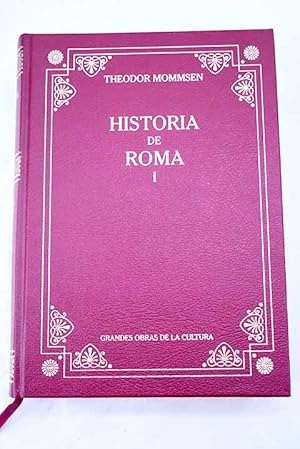Imagen del vendedor de Historia de Roma, Tomo I a la venta por Alcan Libros