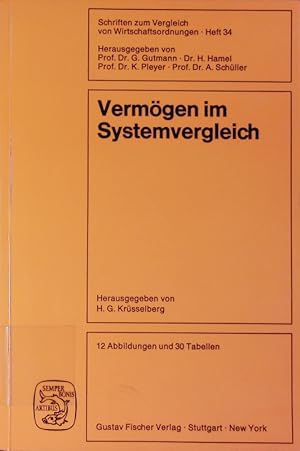 Seller image for Vermgen im Systemvergleich. 30 Tab. for sale by Antiquariat Bookfarm