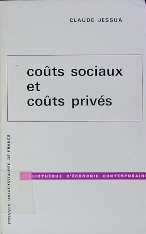 Image du vendeur pour Cots sociaux et cots privs. mis en vente par Antiquariat Bookfarm