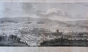 A PANORAMIC VIEW OF BATH FROM BEECHEN CLIFF, Sketched and Drawn on Stone by Harvey Wood.