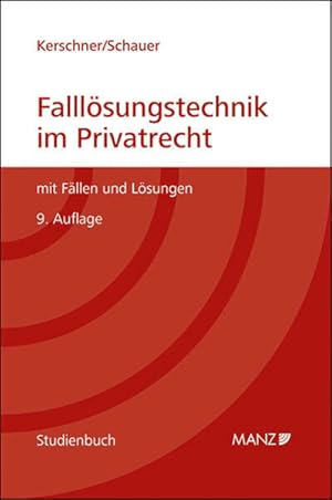 Immagine del venditore per Fallloesungstechnik im Privatrecht Mit Faellen und Loesungen venduto da moluna